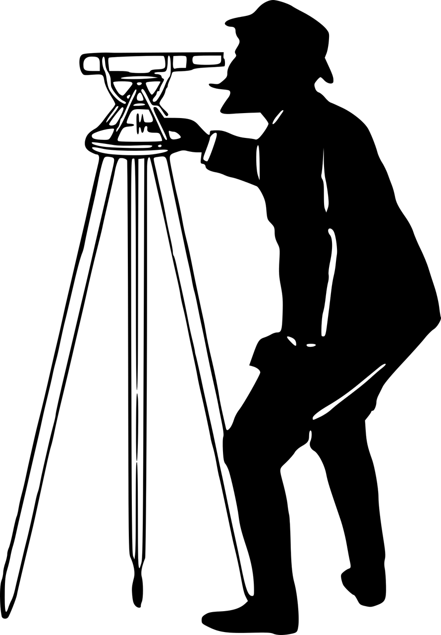 hombre, silueta, topografia, topógrafo, topografia, topografia, topografia, topografia, topografia