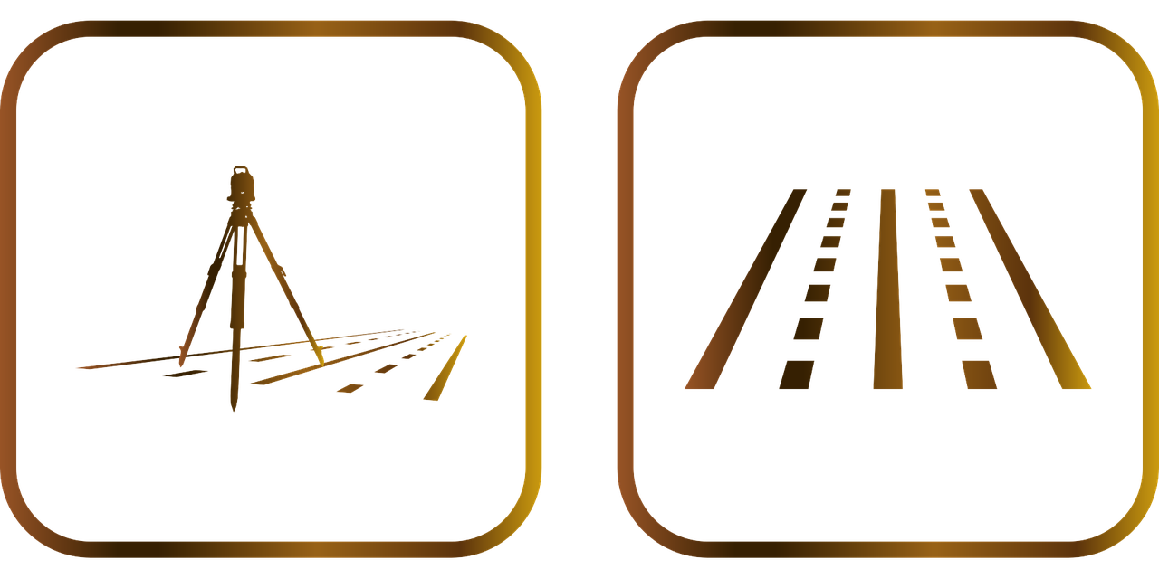 la carretera, ingeniería, construcción, topografia, icono, topografia, topografia, topografia, topografia, topografia
